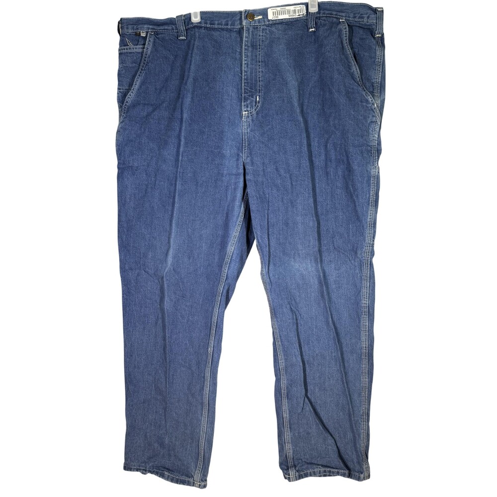 Carhartt FR Work Jeans Mens 46x32 CAT 2 Arc Flash Denim Workwear